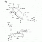 KFX700 (KSV700-A9F) Глушитель