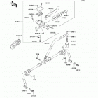 Brute Force 650 4x4i (KVF650-FCS) Главный тормозной цилиндр,передний