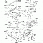 Prairie 360 (KVF360-B9F) Рама ,крепежные детали