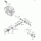Prairie 360 (KVF360-B9F) Передняя коническая зубчатая передача