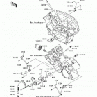 KFX700 (KSV700-A9F) Масляный и водяной насос. фильтр масленый