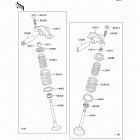 Bayou 250 (KLF250-A9F) Клапана