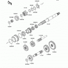Prairie 360 (KVF360-B9F) Трансмиссия