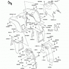 Prairie 360 (KVF360-B9F) Переднее крыло(ья)