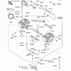 KFX700 (KSV700-B6F) Карбюратор