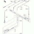 Bayou 250 (KLF250-A9F) Тросы управления