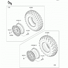 Brute Force 750 4x4i NRA Outdoors (KVF750-E8FA) Колеса,покрышки