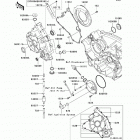 Brute Force 650 4x4i (KVF650-F8F) Крышки двигателя