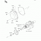 Brute Force 650 4x4 (KVF650-D9F) Recoil starter(vf650ae640352-)
