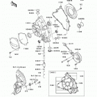 KFX700 (KSV700-B6F) Крышки двигателя