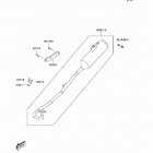 KFX50 (KSF50-B9F) Глушитель