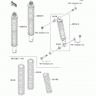 Prairie 360 (KVF360-B9F) Амортизатор