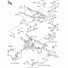 KFX700 (KSV700-A9F) Заднее крыло