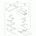 Brute Force 650 4x4 Hardwoods Green HD (KVF650-E7F) Owner's tools