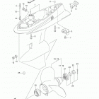 DF70THL Gear Case (model:98%00)