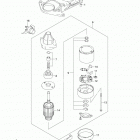 DF70THL Starting Motor (model:01%07)