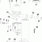 E130DSLISF Trim & tilt hydraulic assembly