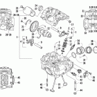 550 EFI Головка цилиндров и распределительный вал