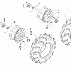 1000 Mud Pro Колеса и покрышки