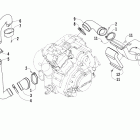 TBX 700 Корпус и патрубки охлаждения