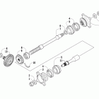 Prowler XTX Вторичный привод в сборе