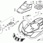 300 Utility Front body and headlight assembly