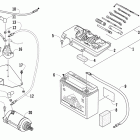 1000 Mud Pro АКБ и стартер