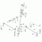 700 Diesel Steering assembly (up to vin: 250000)