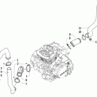 TRV 400 Корпус и патрубки охлаждения
