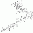 700 Задний привод редуктор