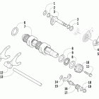 TRV 1000 Cruiser - RED Вилки переключения передач