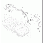 FLHTCUTG 1MAF TRI GLIDE ULTRA (2023) COOLING SYSTEM, ENGINE, TWIN-COOLED™