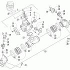 Prowler XTZ Дроссельная заслонка