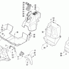 Prowler XT Console and floor panel assembly