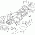 700s H1 EFI Frame and related parts (1pusb)