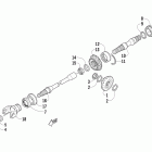 400 TRV Вторичный привод в сборе