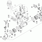 1000 Mud Pro Дроссельная заслонка