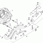 650 Двигатель и глушитель