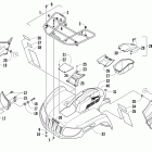 1000 TRV Передний багажник крыло и фара