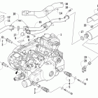 1000 Mud Pro Двигатель и глушитель