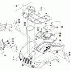 650 Передний багажник крыло и фара
