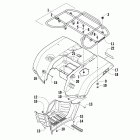 650 Задний багажник ,крыло и подножки