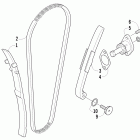 90 DVX Цепь ГРМ