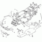 700s H1 EFI Frame and related parts (1pusg)