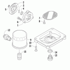 Prowler XTX Масляный насос и фильтр