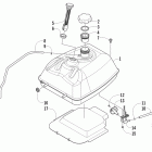 366 4Х4 Топливный бак