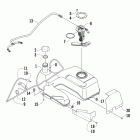 1000 LTD Топливный бак