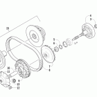450 EFI Сцепление и приводной ремень
