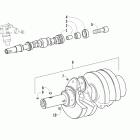 700 Diesel Crankshaft and camshaft assemblies