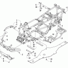 1000 TRV Рама ,бампера и защита